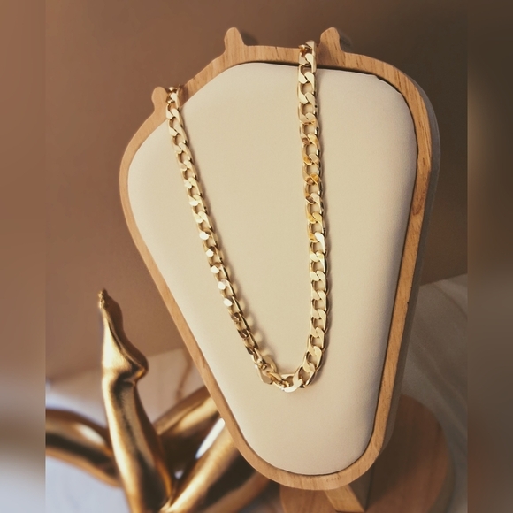 💥 Pretty Bird 18K Yellow Gold Plated Large Link Chain – 24 Inch - Picture 2 of 9